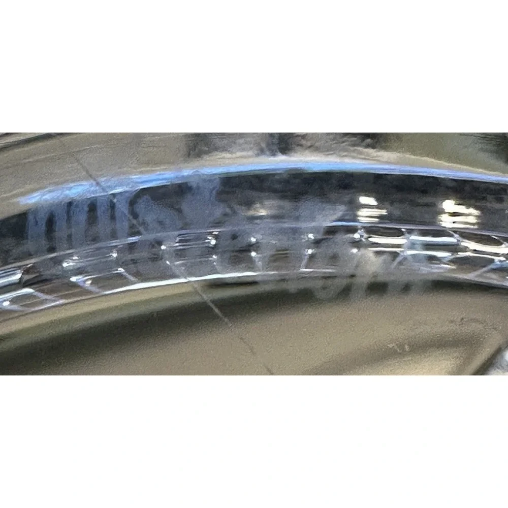 Waterford Crystal Hallmarked‎ Leaf Paisley Shaped Vanity Tray Dish From Ireland